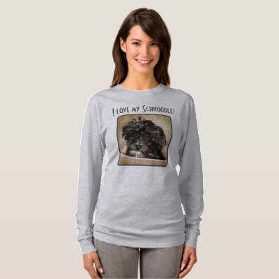 Schnoodle Dog Women's Sweatshirt T-Shirt