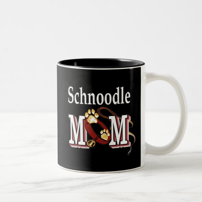 Schnoodle Mom Mug (Right)