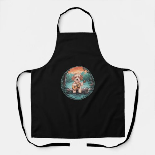 Schnoodle Owner Dog Lover Puppy Schnauzer Poodle Apron