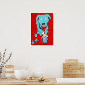 "SCHNOOK'S ROOT BEER FLOAT" Dog Art Print (Kitchen)