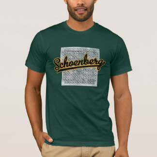 Schoenberg 12 tone matrix T-Shirt