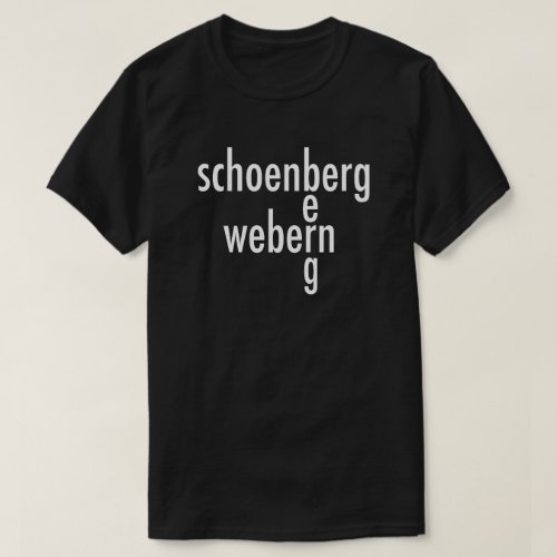 SCHOENBERG T_Shirt