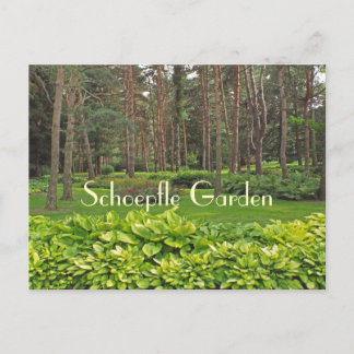 SCHOEPFLE GARDEN (OHIO) POSTCARD
