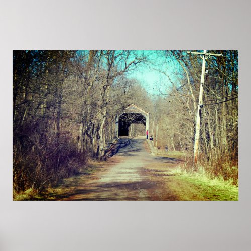 Schofield Ford Covered Bridge Poster