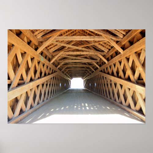 Schofield Ford Covered Bridge Poster