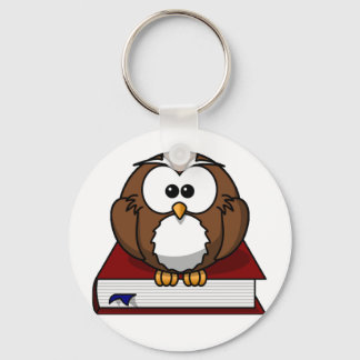 Scholarily Owl Keychain
