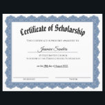 Scholarship Certificate<br><div class="desc">Scholarship Certificate</div>