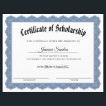 Scholarship Certificate<br><div class="desc">Scholarship Certificate</div>