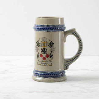 Scholte Family Crest Beer Stein