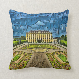 Schonbrunn Palace Throw Pillow