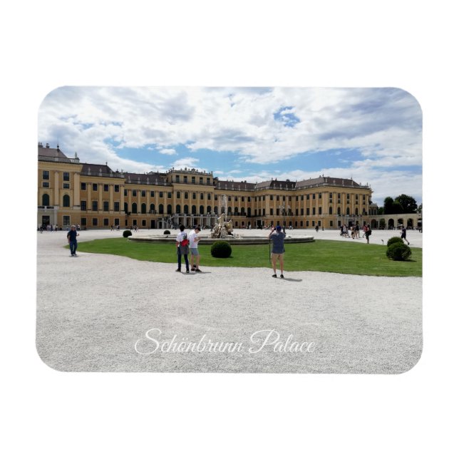 Schönbrunn Palace Vienna, Austria Magnet (Horizontal)