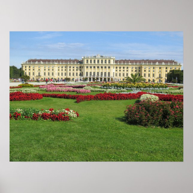 Schönbrunn Palace Vienna, Austria Poster (Front)