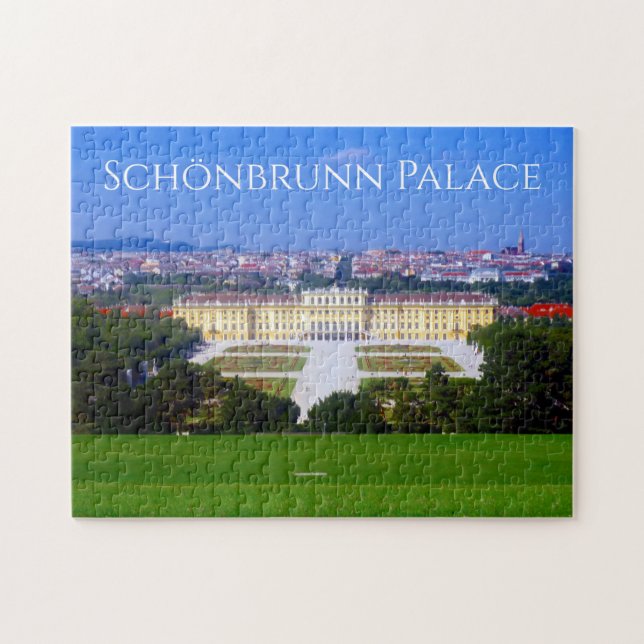 schonbrunn palace vienna jigsaw puzzle (Horizontal)