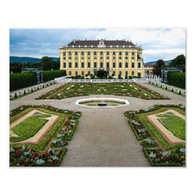 Schonbrunn Palace, Vienna - Photo Print (Front)