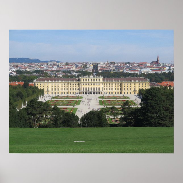 Schönbrunn Vienna Austria Poster (Front)