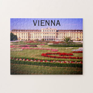 schönbrunn vienna gardens jigsaw puzzle