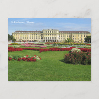 Schönbrunn, Vienna Holiday Postcard