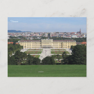 Schönbrunn Vienna Holiday Postcard