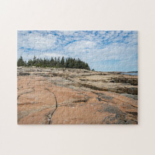 Schoodic Point in Acadia National Park Jigsaw Puzzle
