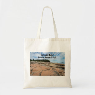 Schoodic Point in Acadia National Park Tote Bag