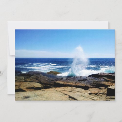Schoodic Point Note Card