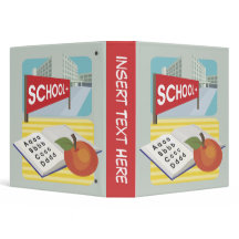 School Avery Binder