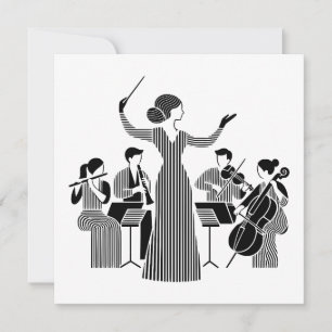 School Band Teacher Appreciation   Thank You Card