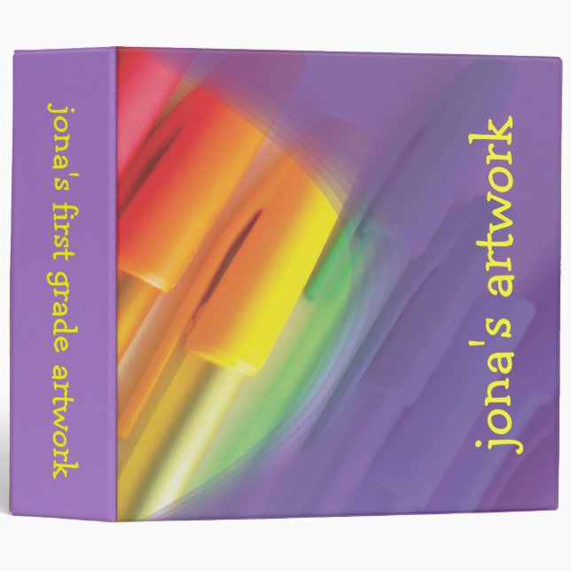 School binders (Front/Spine)