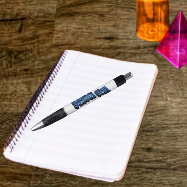 School Bluz-3DII Pen (Writing is so much fun, when you use your own customized pen!)