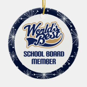 School Board Member Gift Ornament