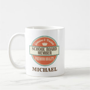 School Board Member Personalized Office Mug Gift