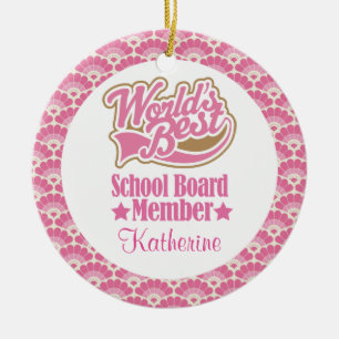 School Board Member Personalized Ornament