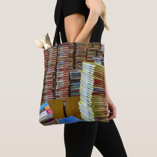 School Book Store Library Teacher Student Tote Bag