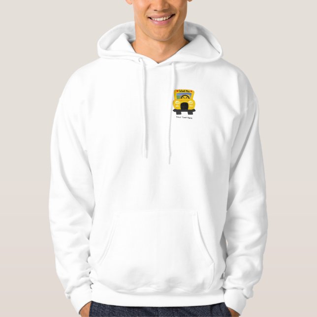 School Bus 2 (customizable) Hoodie (Front)