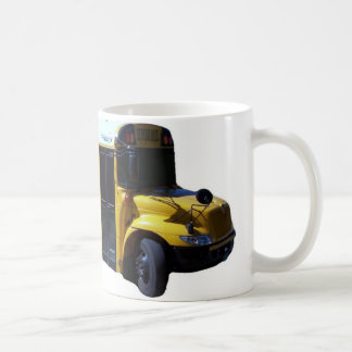 School bus coffee mug