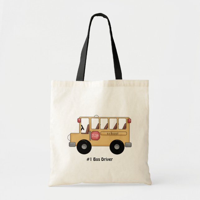 School Bus (Customizable) Tote Bag (Front)