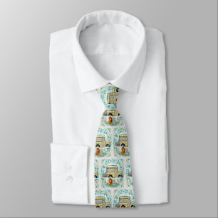 School Bus Day Neck Tie