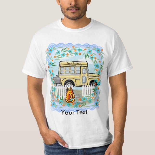 School Bus Day  T-Shirt (Front)
