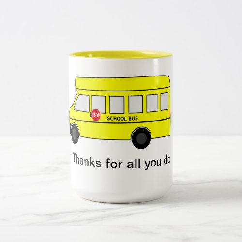 School Bus Driver and Aide mug