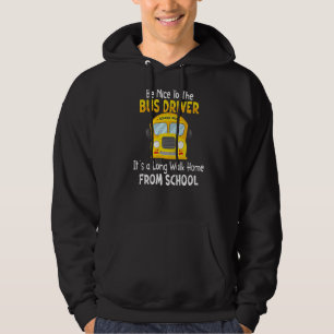 School Bus Driver Appreciation Anniversary Hoodie