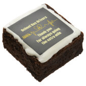 School Bus Driver Appreciation Brownie (Angled)