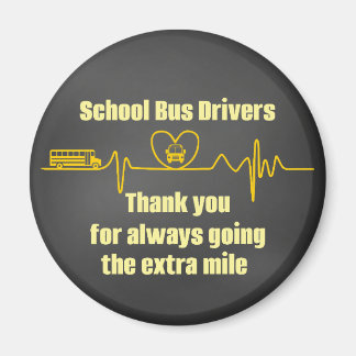 School Bus Driver Appreciation Magnet