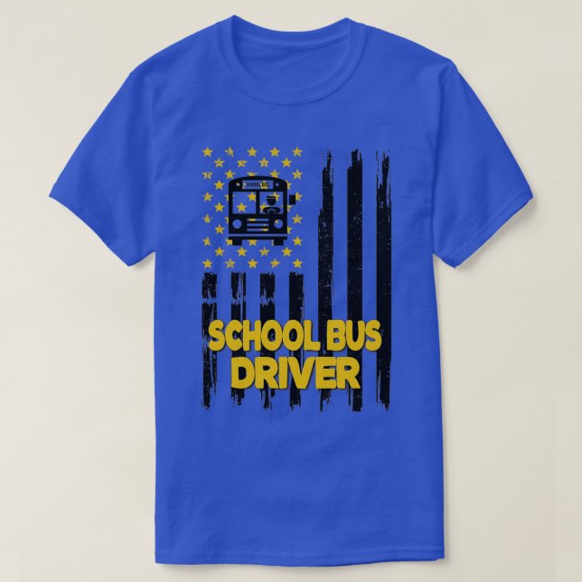 School Bus Driver Appreciation School Bus Driving  T-Shirt (Design Front)
