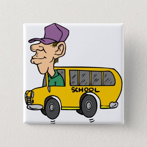 School Bus Driver Button