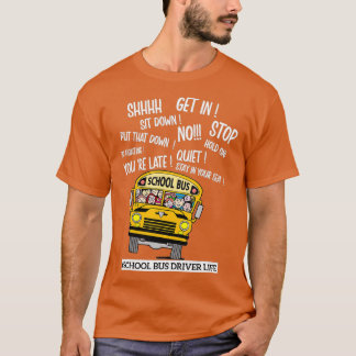 School Bus Driver Cool School Bus Driver Women Cla T-Shirt
