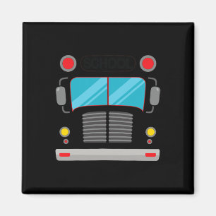 School Bus Driver Costume Halloween Fun Adults And Magnet