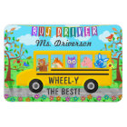 School Bus Driver Cute Animals | Personalized Name