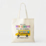 School Bus Driver Cute Animals | Personalized Name Tote Bag