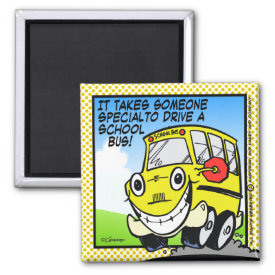 School Bus Driver Magnet