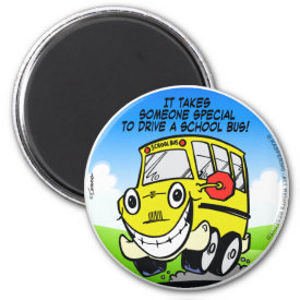 School Bus Driver Magnet
